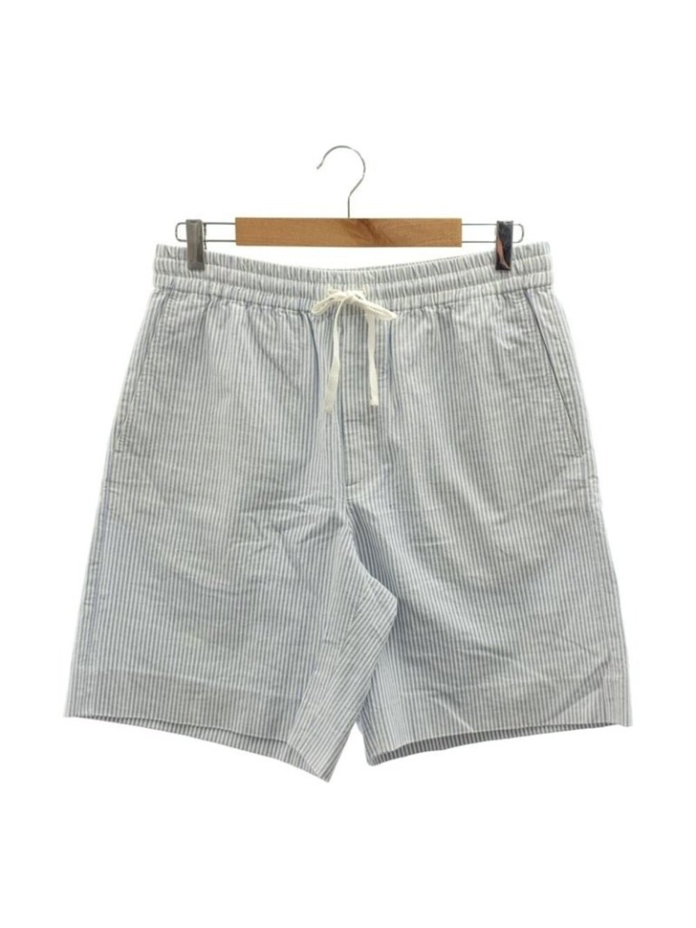 Gucci 2021 AW Les Pommes Striped Shorts 48 Blue White